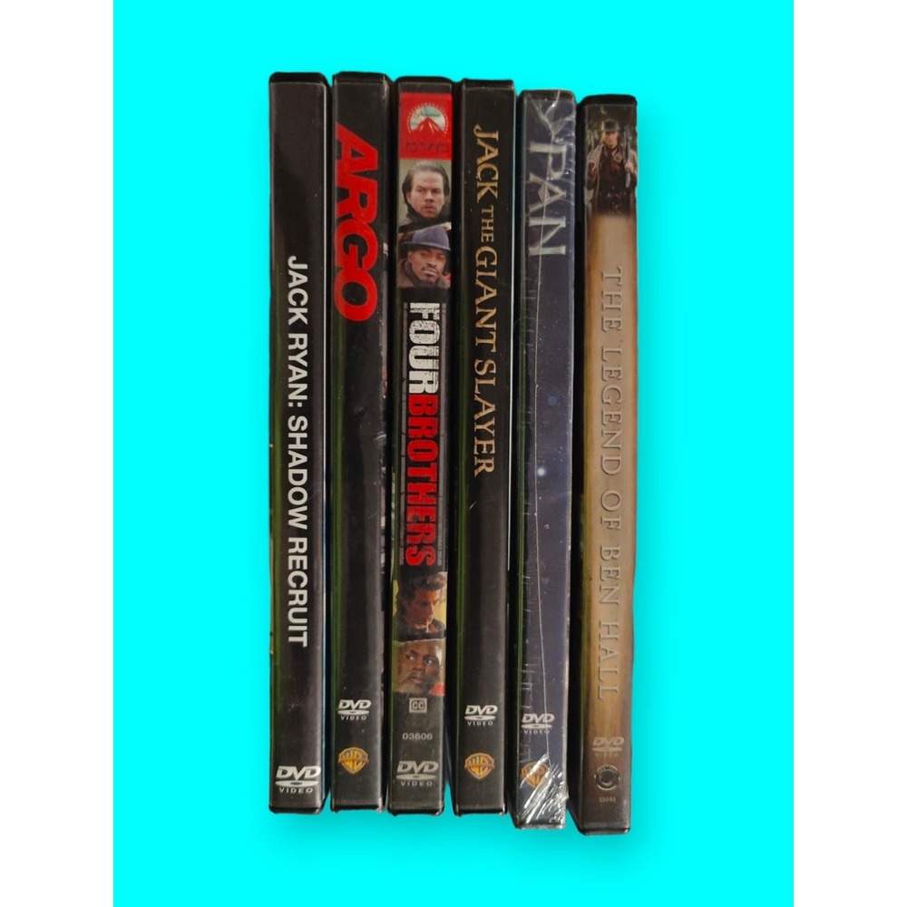 6 Action Movies on DVD